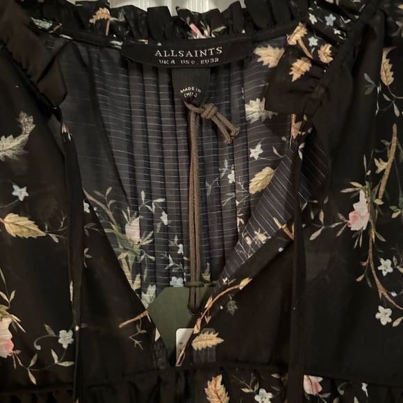 NWT ❄️ Allsaints Mindy OTO dress - Picture 5 of 10